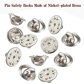 COLLECTOR'S CORNER LAPEL PINS ピンバッジ Amazon.com: Lapel Pin Backs, 50PCS Pin Backs for Brooch Tie
